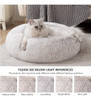 Cama Para Gatos Suave Lavable Acolchonada 50cm Ext 28cm Int 1