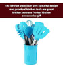 Vdomus Juego De Utensilios De Cocina De Silicona, 3