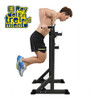 Soporte Regulable P/ Barra Ejercicio Sentadillas Pesa El Rey 6