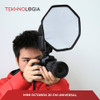 Mini Octabox 20cm Universal P/ Flash Canon Nikon Yongnuo 6