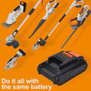 Ligo Leaf Blower- 20v 2.0ah Leaf Blower Inalámbrico Con Bate 1