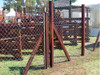 6 Planchuelas Galvanizadas Tensar Alambre Tejido 125cm Cts 4