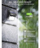 Luces De Sensor De Movimiento Solar Al Aire Libre, Zookki 28 3