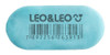 Borracha Escolar Colorida Oval Pote Com 24 Unidades Leo&leo 1