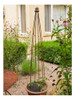 Tutor Bellota Alto 1.65 Jardín Enredadera Maceta Sin Pintar 1
