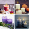 Lote De 100 Velas De Madera Sin Humo 5