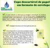 Copo Ecológico De Papel Em Formato De Envelope - 1000copos 7