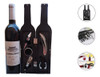 Set Kit Vino 5 Piezas Regalo Empresarial Caja Sacacorchos 0