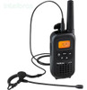 2 Fone Ouvido Original Microfone Hc20 Rádio Rc4000 Intelbras 2
