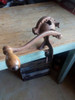 Antigua Maquina Moledora Original Hierro Fundido Deco Colecc 0