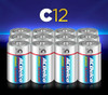 Acdelco C - Pilas Alcalinas, Ac261, 12-paquete, 1 1