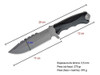 Faca Tática Schrade Extreme Survival Schf27 Com Bainha .. 2