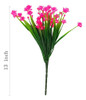 Flores Artificiales Resistentes Uv Decoración Pack X 20 Rosa 6
