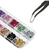 4488 Piezas De Diamantes De Imitación Para Uñas, Diamantes D 2