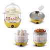 Huevera Doble Eléctrica Hervidor Huevos 220v Vaporera Cocina 3 Huevera Doble Eléctrica Hervidor Huevos 220v Vaporera Cocina 3