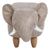 Banqueta Infantil Elefante Con Colmillos Con Pies De Madera 2 Banqueta Infantil Elefante Con Colmillos Con Pies De Madera 2