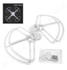 4pcs Blanco Hélice Engranaje Prop Protector Protector Snap P 2
