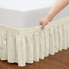 Qsy Home Envoltura Alrededor De Faldas De Cama Con Ojales El 3 Qsy Home Envoltura Alrededor De Faldas De Cama Con Ojales El 3