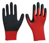 Guantes De Latex Rojo Y Negro 2
