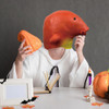 Máscara De Peixe Para Fantasia Em Festas De Laranja 4