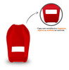 Nova Capinha P/ Controle Longa Distância Ajk Smart Vermelha 3