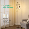 Edishine Regulable Lámpara De Pie Industrial, Granja Lámpara 3