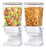 Mivvosakuki Dispensador Doble De Cereales Mostrador Dispensa 0