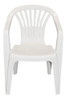Silla De Plastico Blanca - Telecompras Cs 2