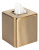 Mdesign Cubierta Caja Pañuelos Latón Suave 0