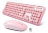 Combo De Teclado Y Mouse Inalámbrico, Teclado Impermeable De 0