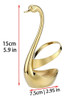 Soporte Decorativo Para Base De Cisne Con 10 Cucharas De Ca. 4