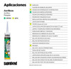 Sellador Acrílico Pintable Blanco Suprabond X 280ml X 6 Unid 1