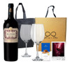 Box Regalo Empresarial Vino Rutini + 2 Copas Vidrio + Choco 0 Box Regalo Empresarial Vino Rutini + 2 Copas Vidrio + Choco 0
