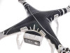 Fibra De Carbono Piel Etiqueta Engomada Etiqueta De Dji Phan 5