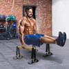 Dolibest Push Up Bar, 12'' High Parallettes Bars 5