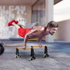 Dolibest Push Up Bar, 12'' High Parallettes Bars 6