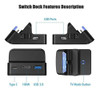 Purbhe Switch Dock Para Nintendo Switch Tv Dock Mode, Set De 2