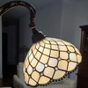 Amora Lighting Lámpara De Pie Estilo Tiffany Con Pedrería Co 3