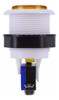 6 Botones Pulsador Arcade Microswitch 33mm O:28mm Amarillo 1