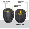 Rodilleras Rígidas Dewalt Con Gel (dwst590013) 3