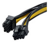 1pcs (6 + 2pin) Gráficos Tarjeta De Video Power Cable Pci-e 3