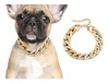 Posh Petz Collar De Cadena De Eslabones De Oro Para Perros - 6 Posh Petz Collar De Cadena De Eslabones De Oro Para Perros - 6