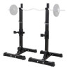 Soporte Para Barra Regulable Sentadillas Pecho - Rhino 0