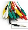 Pinzas Cocodrilo 20pcs Con Cable - Electroimporta 0