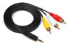 Cable Spica A 3 Rca  Tv Camaras Canaleras Dvd 5 Metros Tcs 0 Cable Spica A 3 Rca  Tv Camaras Canaleras Dvd 5 Metros Tcs 0