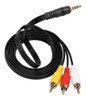 Cable Spica A 3 Rca  Tv Camaras Canaleras Dvd 5 Metros Tcs 1 Cable Spica A 3 Rca  Tv Camaras Canaleras Dvd 5 Metros Tcs 1