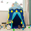 Carpa Castillo Infantil Azul Pop Up Plegable 2 Carpa Castillo Infantil Azul Pop Up Plegable 2
