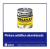 Pintura Asfáltica Megaflex Aluminizada Por 1 Litro 1
