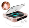 Leitor De Cd Recarregável Com Alto-falante Usb Mp3 2