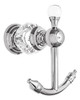Kabter Unique Crystal Towel Coat Hook  Cromo Pulido De Latón 0